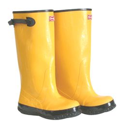 Boss Knee Boots 12 US Yellow Waterproof
