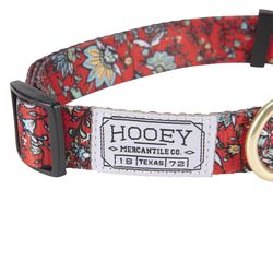 Hooey Western Floral Polyester Dog Adjustable Collar Large