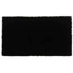 Home & More 2  W X 3  L Black Beauty Coir Door Mat