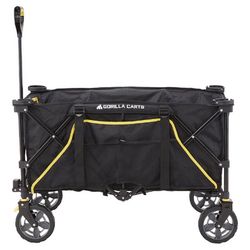 Gorilla Polyester Fabric Folding Utility Wagon 150 lb. cap.