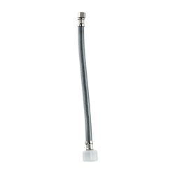 PlumbCraft 1/2 in. OD in. X 7/8 in. D OD 12 in. Braided Stainless Steel Toilet Supply Line