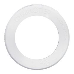 Charlotte Pipe Schedule 40 1-1/2 in. Spigot X 1-1/4 in. D Hub PVC Flush Bushing 1 pk