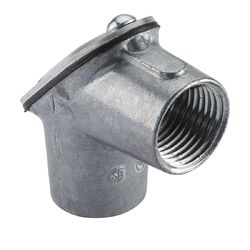 Halex Zinc Pull Elbow For Rigid 1 pk