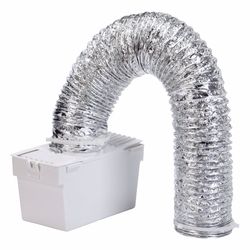 Ace 4 in. W X 4 in. L White Plastic Lint Trap