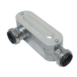 SimPush 3/4 in. D Aluminum Conduit Body For EMT 1 pk