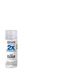 Rust-Oleum Painter's Touch 2X Ultra Cover Gloss Clear Acrylic Coating Spray Paint 12 oz