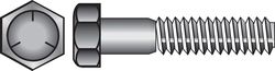 HILLMAN 3/4 in. D X 5 in. L Heat Treated Zinc Steel Hex Head Cap Screw 20 pk