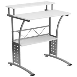 Flash Furniture 33 in. H X 28 in. W X 23.5 in. L Rectangular Computer Desk