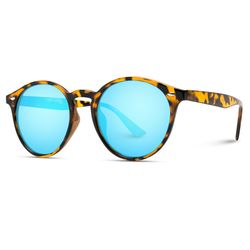 WearMe Pro Sunglasses Tortoise Frame Blue Lens