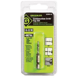 GREENLEE 8-32 Drill and Tap Bit
