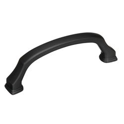Amerock Traditional Arch Cabinet Pull 3-3/4 in. Black Bronze Black 1 pk