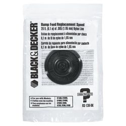 Black+Decker 0.065 in. D X 20 ft. L Replacement Line Trimmer Spool