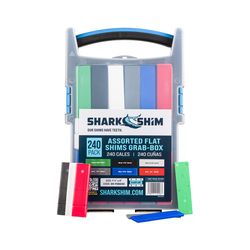 Shark Shim Broadfix 1.1 in. W X 3.9 in. L Hard Plastic Shim 240 pk