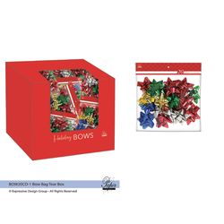 Paper Images Assorted Traditional Holiday Bows