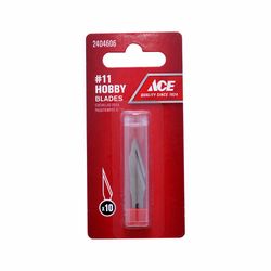 Ace Carbon Steel Heavy Duty Replacement Blade 1.6 in. L 10 pk