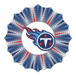 Spinfinity Designs Stainless Steel 12 in. Tennessee Titans Wind Spinner
