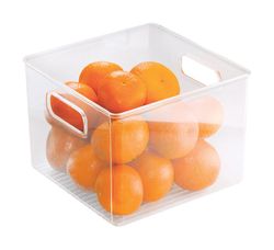 iDesign 0.22 Clear Storage Bin 6 in. H X 8 in. W X 8 in. D