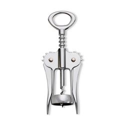 HIC Kitchen Silver Chrome Wing Corkscrew