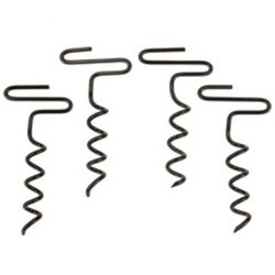 Rhino Blinds Black Mesh/Steel Auger Stake Kit