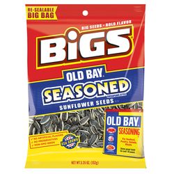 BIGS Old Bay Seasoned-Chesapeake Style Sunflower Seeds 5.35 oz Bagged