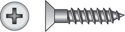 HILLMAN No. 6 Ga. X 1-1/2 in. L Phillips Zinc-Plated Coarse Wood Screws 100 pk