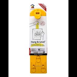Under The Roof Decorating Hang and Level Yellow Assorted Picture Hanger 10 lb 1 each