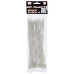 JMK Illinois Industrial Tool 8 in. L White Cable Tie 1 pk
