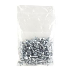 HILLMAN No. 6 Ga. X 1/2 in. L Slotted Hex Head Sheet Metal Screws 100 pk