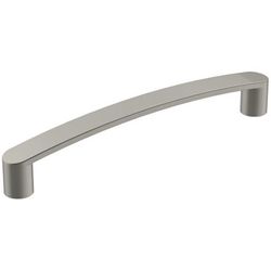 Amerock Contemporary Arch Cabinet Pull 5-1/16 in. Satin Nickel Silver 1 pk