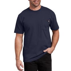 Dickies 3XLT Short Sleeve Men's Crew Neck Blue Tee Shirt