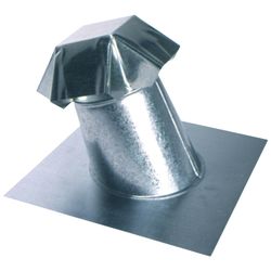GAF Master Flow 10.75 in. H X 15 in. L Galvanized Silver Steel Roof Jack
