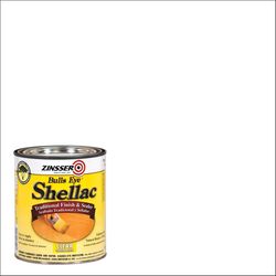 Zinsser Bulls Eye Clear Shellac-Based Shellac Finish and Sealer 1 qt