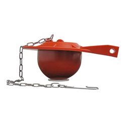 Keeney Flapper and Chain Red Rubber For American Standard