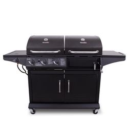 Char-Broil 3 Burner Charcoal/Liquid Propane Grill Black