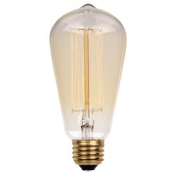 Westinghouse 40 W ST20 Decorative Incandescent Bulb E26 (Medium) White 1 pk