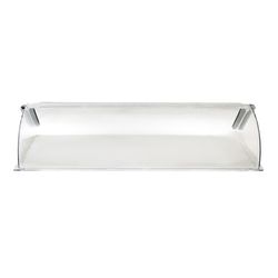 Frost King 4.9 in. H X 15-5/16 in. W 1-Way Clear Plastic Air Deflector