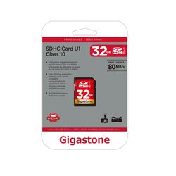 Gigastone 32 SDHC Flash Memory Card 1 pk