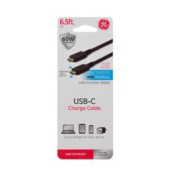 GE 6.5 ft. L USB-C Charging Cable