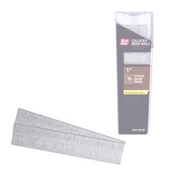 Grip-Rite 1 in. L X 18 Ga. Straight Strip Electro Galvanized Finish Nails 1000 pk