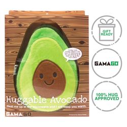 Gamago Huggable Avocado Heating Pad 1 settings Multicolored 8 in. W X 11 in. L