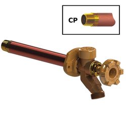 Woodford Model 17 1/2 in. MIP in. Sweat Anti-Siphon Brass Freezeless Wall Faucet