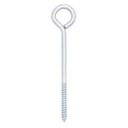 Hampton 5/16 in. X 6 in. L Zinc-Plated Steel Lag Thread Eyebolt