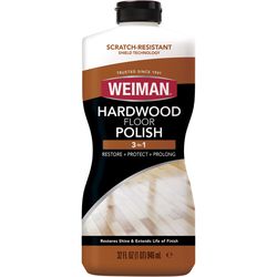 Weiman High Traffic High Gloss Hardwood Floor Polish & Restorer Liquid 32 oz