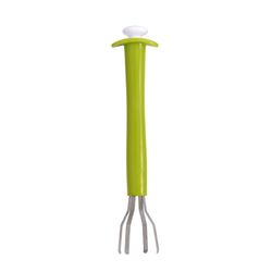HIC Kitchen Green/White Plastic/Stainless Steel Olive Pickle Picker