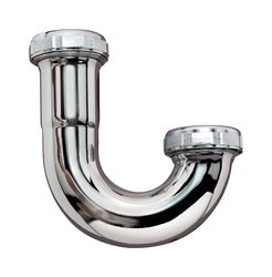 Plumb Pak 1-1/4 in. D Brass J-Bend
