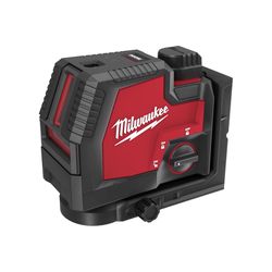 Milwaukee 2 beam Self Leveling Green Rechargeable Laser Level Kit 100 ft.