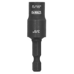 DEWALT Flextorq 5/16,3/8 in. X 2 in. L Black Oxide Double-Ended Nut Driver 2 pc
