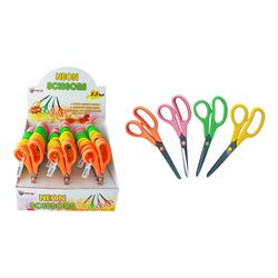 Diamond Visions Neon Colored Cushion Grip Scissors Stainless Steel 30 pk