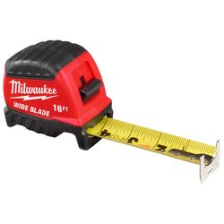 Milwaukee 16 ft. L X 1-5/16 in. W Compact Wide Blade Tape Measure 1 pk