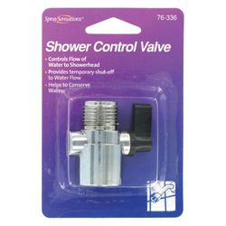 PlumbCraft Chrome Shower Flow Control